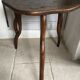 Olivewood tripod stool