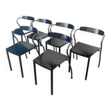 Set of 6 Rio chairs by Pascal Mourgue