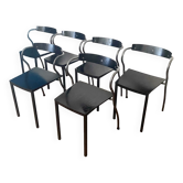 Set of 6 Rio chairs by Pascal Mourgue