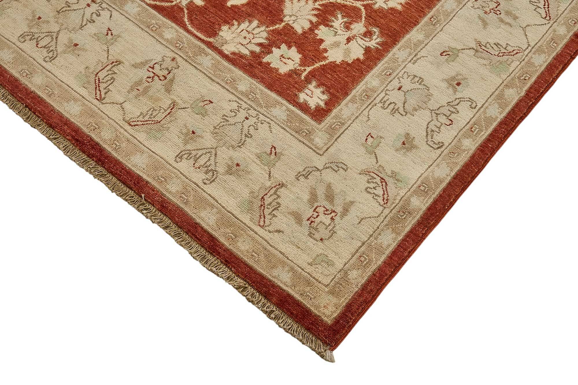 Turkish Handknotted Wool Oushak Rug 176 cm x 276 cm