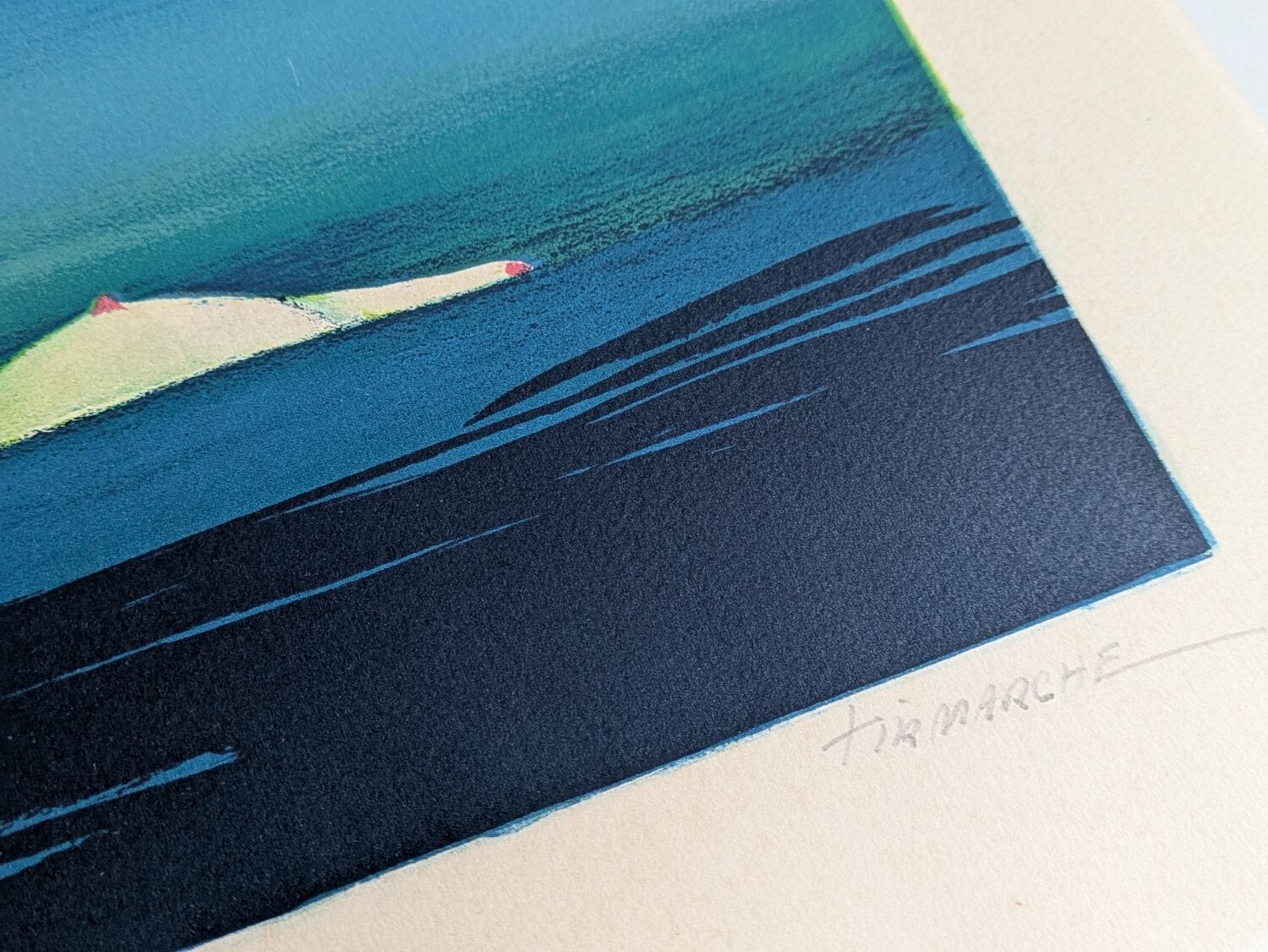 Silkscreen by Maurice Tirmarche