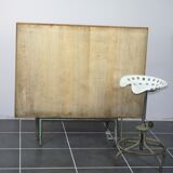 Table foldable architect drawing Sautereau years 50