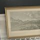 Tableau ancien ville de Grenoble APDR dessin Le May