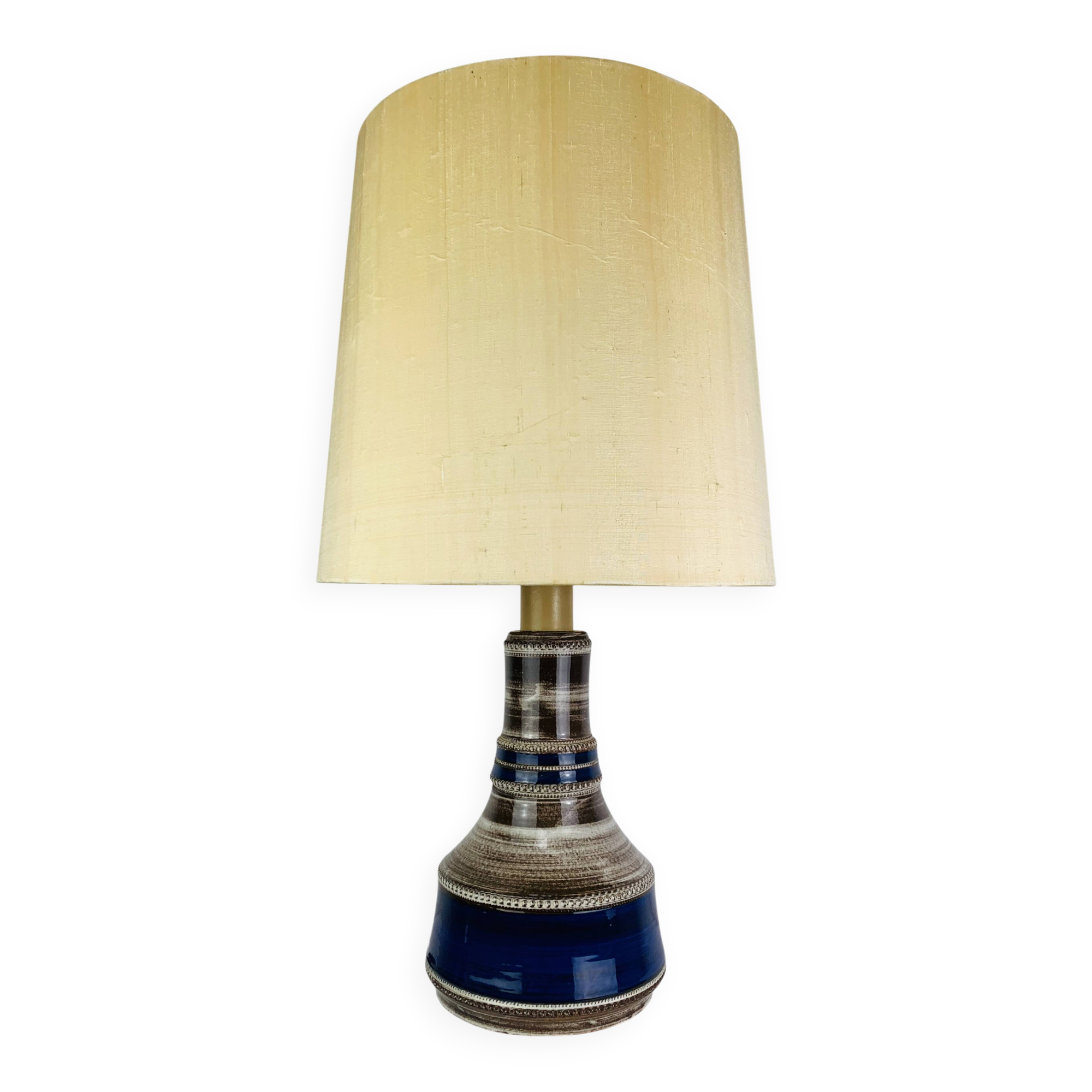 Lampe céramique Kohler Biel années 60, Suisse