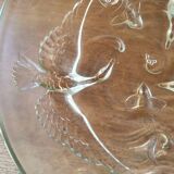 Art deco cup in pressed glass paste