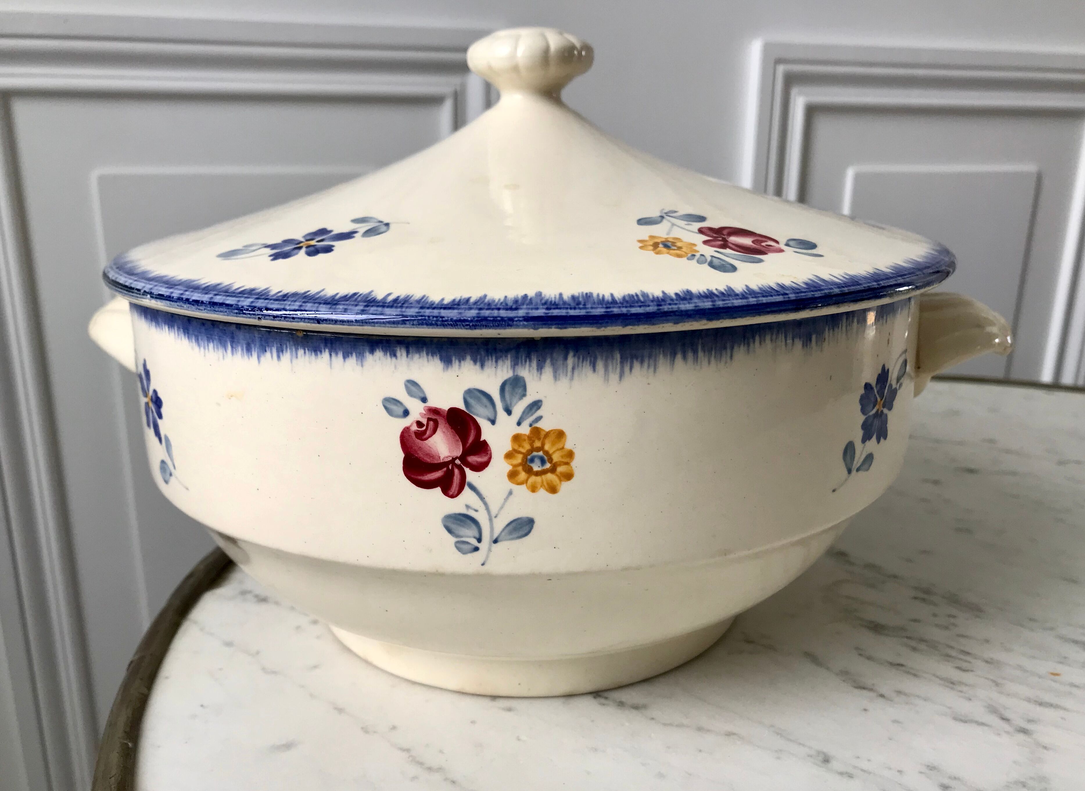 Soup digoin Sarreguemines model "Mary Lou" 30s