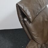 Vintage leather easy chair by Erpo