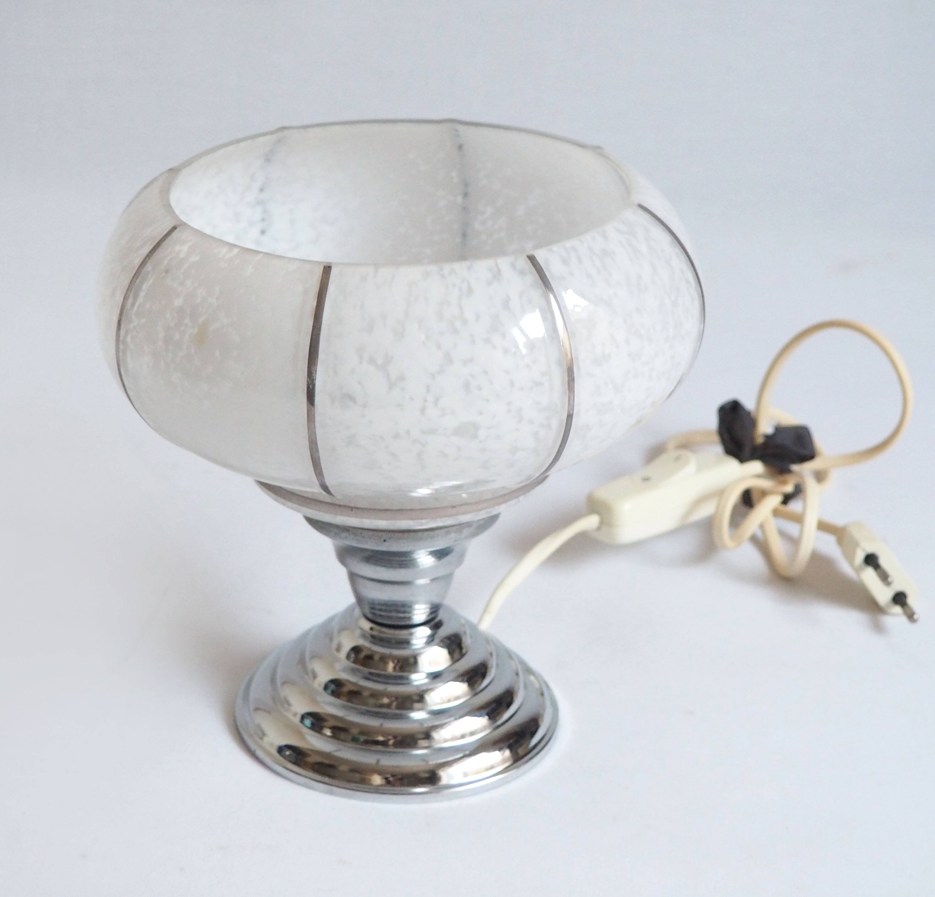 Clichy glass lamp