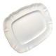White rectangular dish, signed Digoin Sarreguemines France.