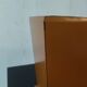 Leather wastebasket