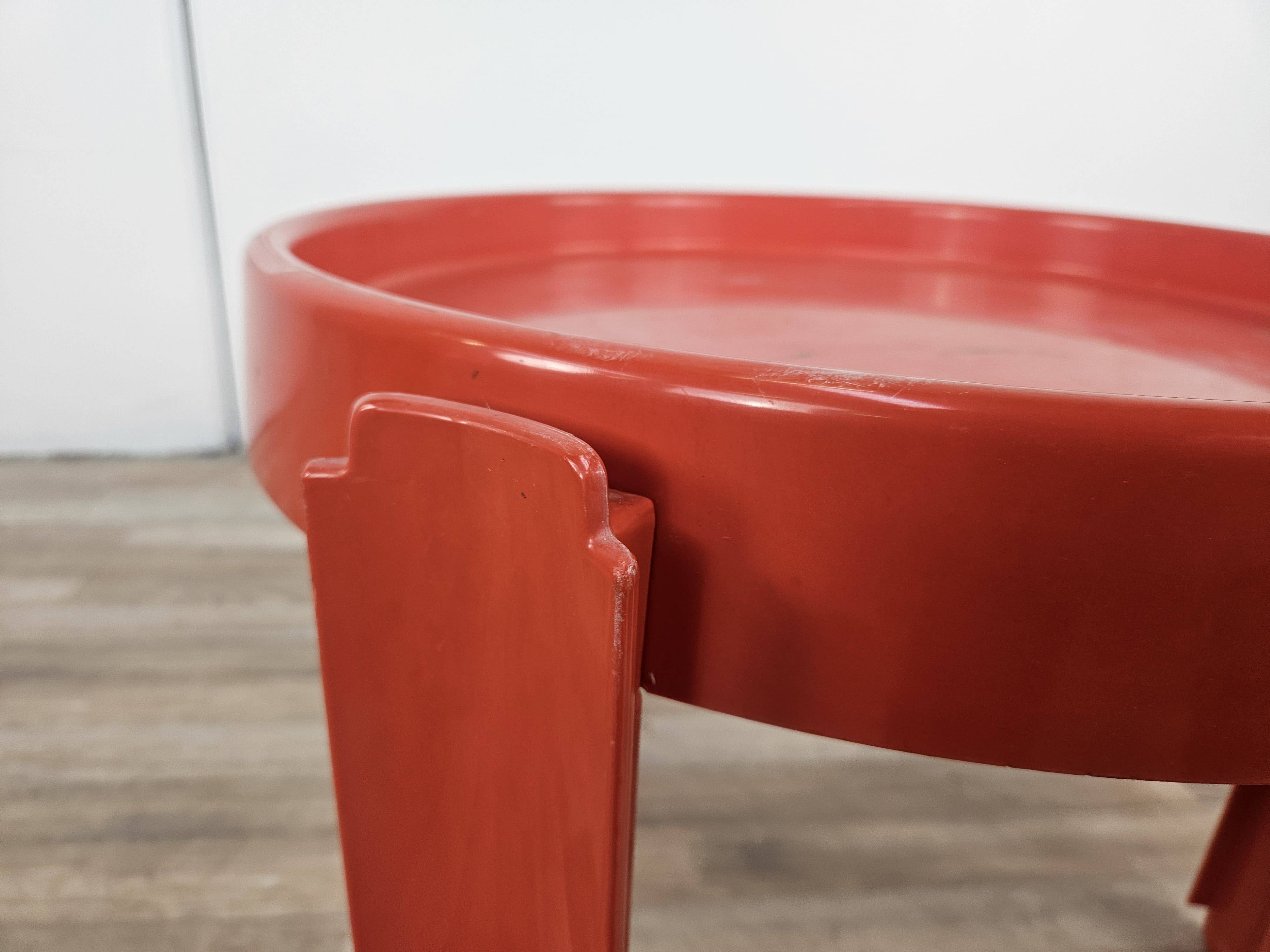 Vintage Space Age Plastic Coffee Table by Dal Vera 1970s