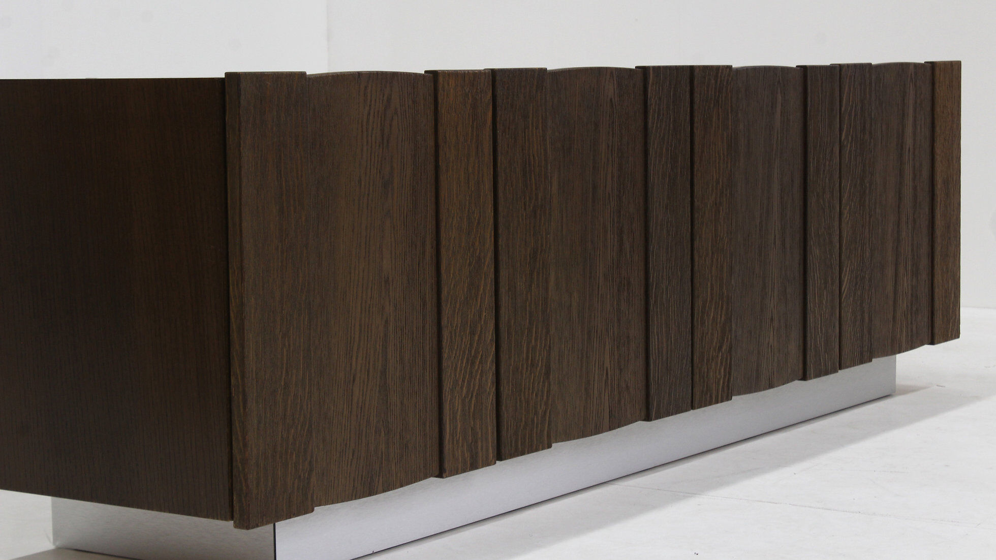 Vintage brutalist sideboard 1970s