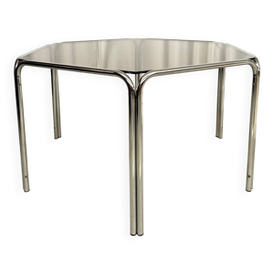 Table hexagonale vintage