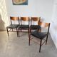 Set 4 chaises italiennes Gianfranco Frattini