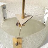 70's design glass pendant light