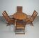 Ico Parisi garden seating set by Reguitti chairs / table