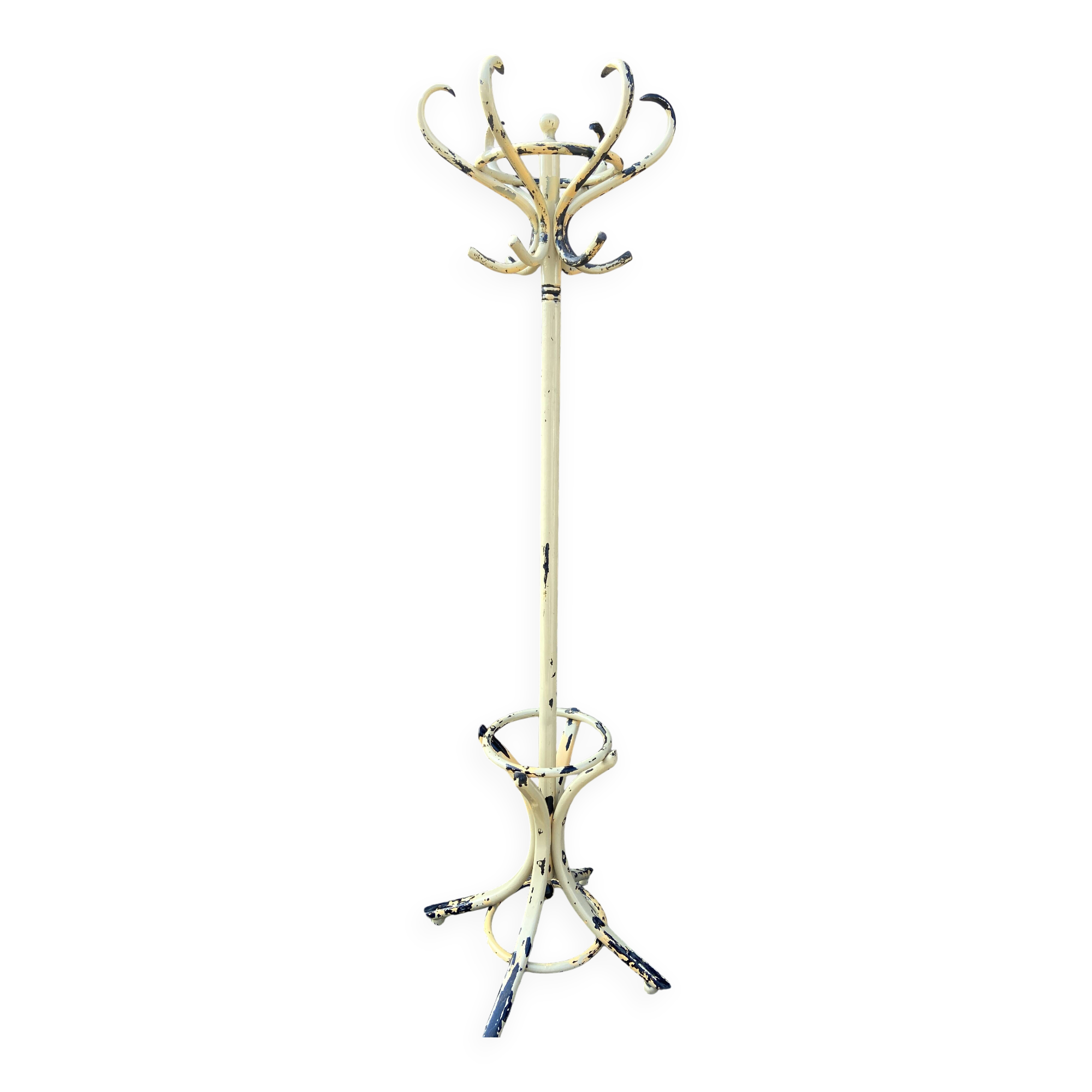 Vintage 1960s Parrot Coat Rack Bentwood