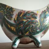 Zoomorphic vase numbered and signed Accolay