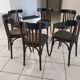 Suite de 6 chaises de bistrot vintage années 1960
