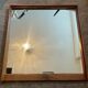 Scandinavian teak mirror from the 1960s-70s