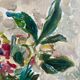 Large still life painting bouquet
