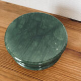 Green alabaster ashtray