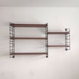 Tomado wall unit with wooden shelves by A. Dekker – Tomado