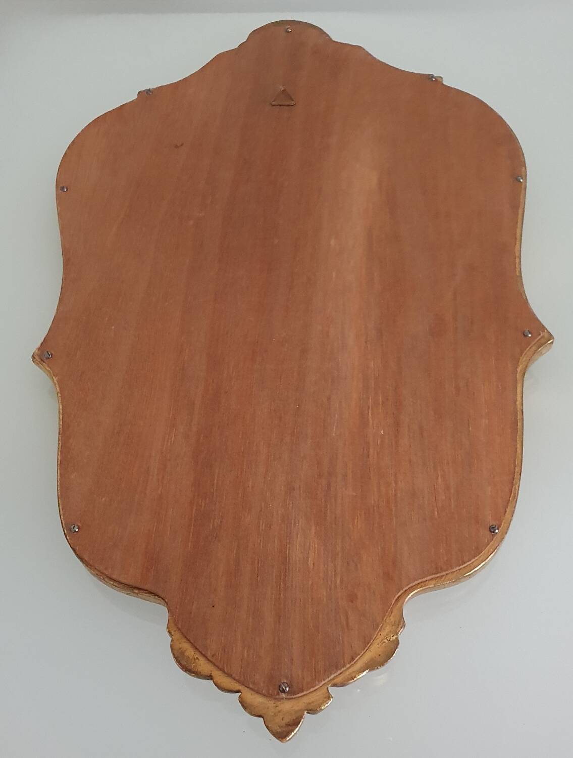 Louis XV style gilded rococo mirror