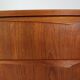 Mid-Century Modern Danish Chest of Six Drawers, Tallboy in Teak, Denmark, 1960