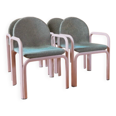 Set de chaises Gae Aulenti Orsay Knoll années 70