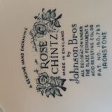 4 English plates by Johnson Bros