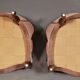 Pair of Louis XV style shepherdess armchairs