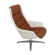 Fauteuil vintage pivotant "Galaxy" de Alf Svensson