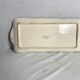 Old quimper pottery dish + drawing the val andré made in france vintage