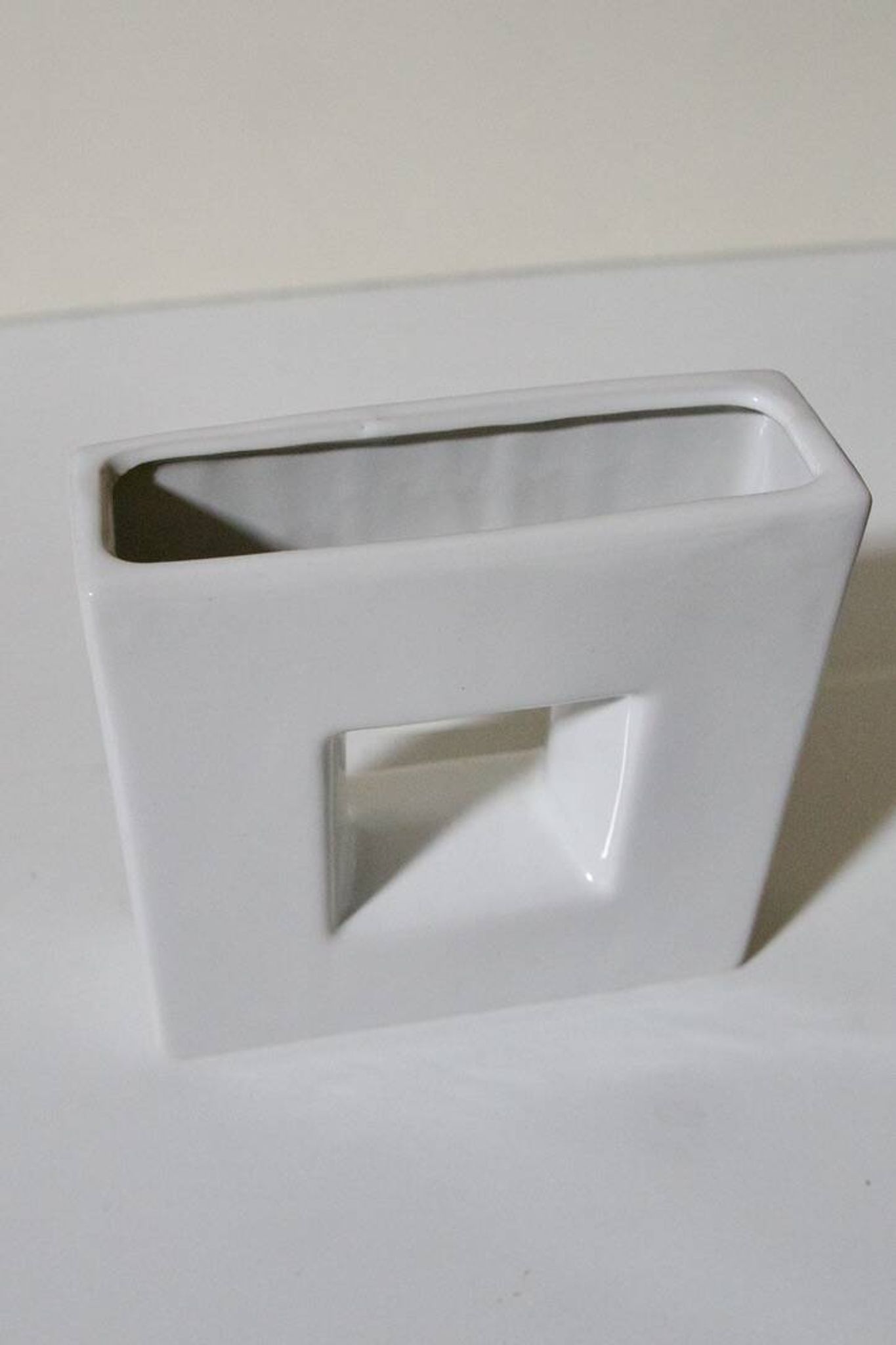 Square ceramic vase - Mid Century - 70s