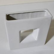 Square ceramic vase - Mid Century - 70s