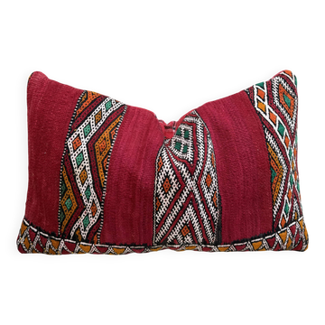 Moroccan pillowcase, Berber cushion cover, woven pillowcase