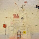 Miroslav Krofián "The Victory of Ideology" contemporary painting - czechia