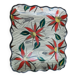 Plat porcelaine de Longwy
