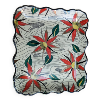 Longwy porcelain dish