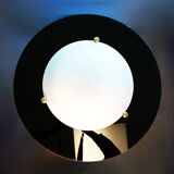 Modernist glass pendant light, 70s