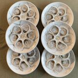 Oyster or shellfish plates Saint Amand