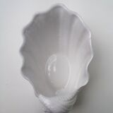 Salad bowl / cache vintage shell pot in earthenware