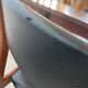 Table and 6 chairs teak wood Scandinavian design 60s vintage