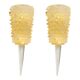 Handcrafted Clear Rostrato Murano Glass Wall Sconces — Barovier Inspired