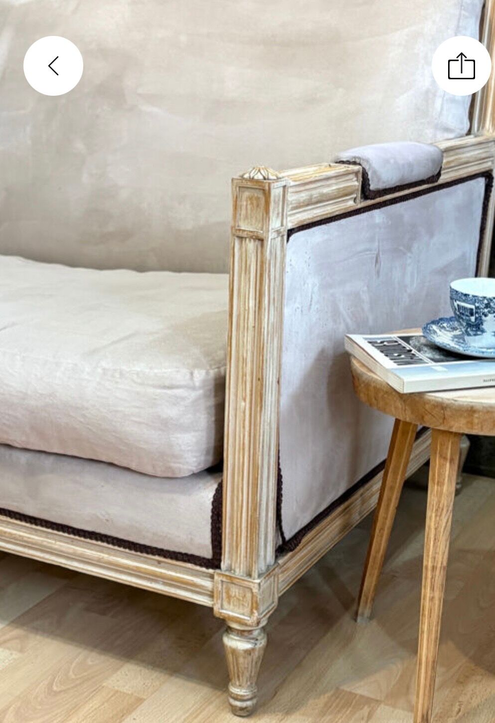 Louis XVI style canapé