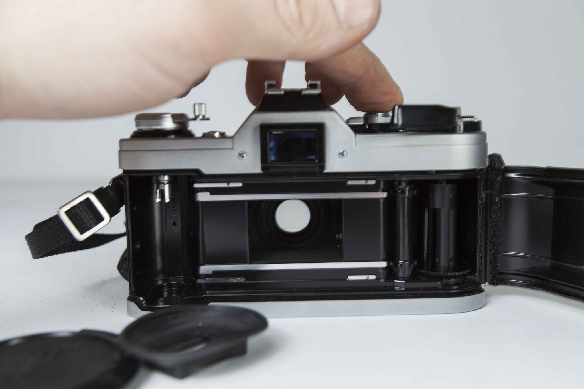 Appareil photo argentique Canon Ae1 Nettoyé testé