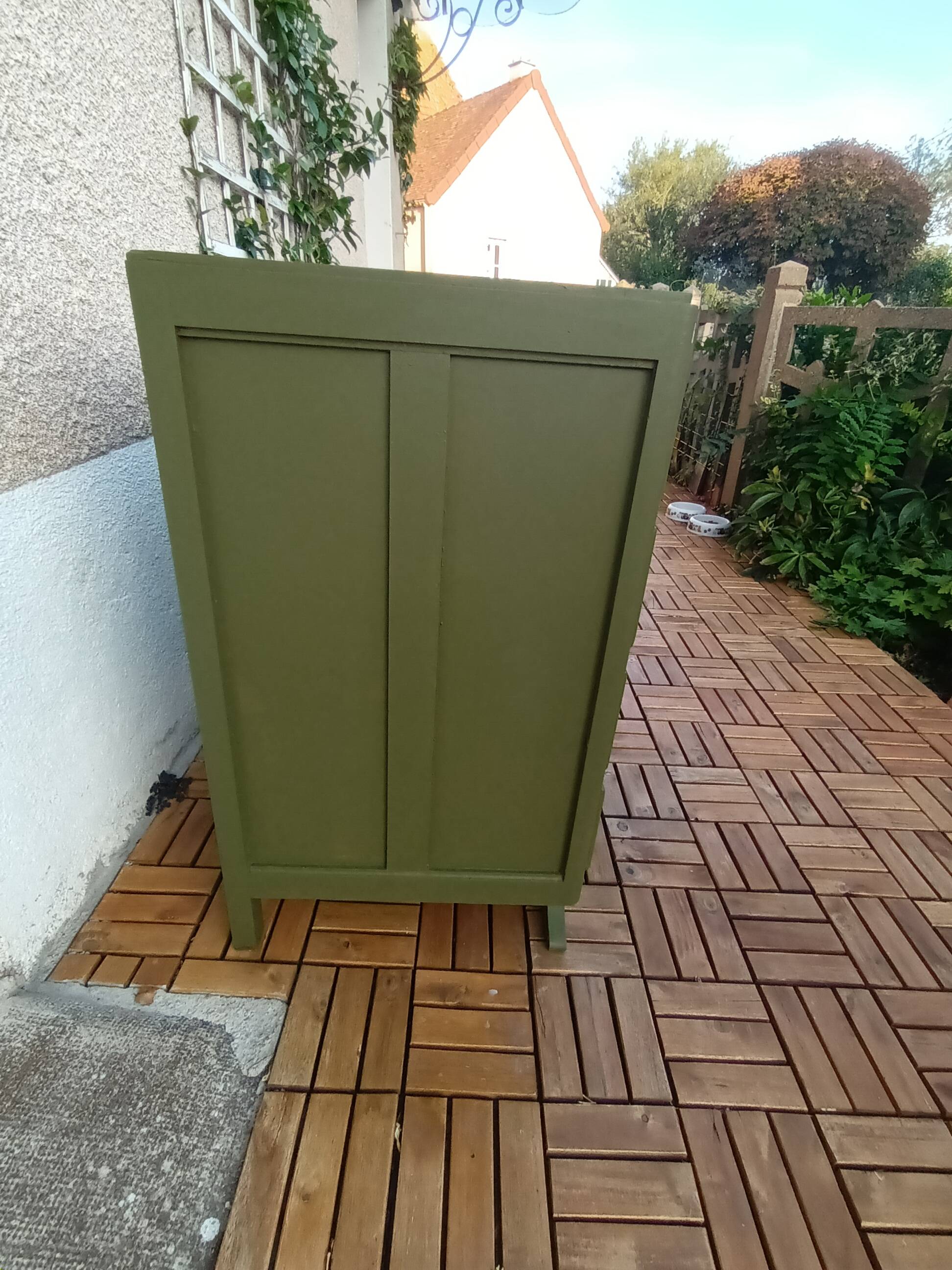 Revamped vintage chest of drawers