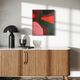 Abstract painting no. 4 on stretched canvas