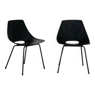 Chaises Pierre Guariche tonneau